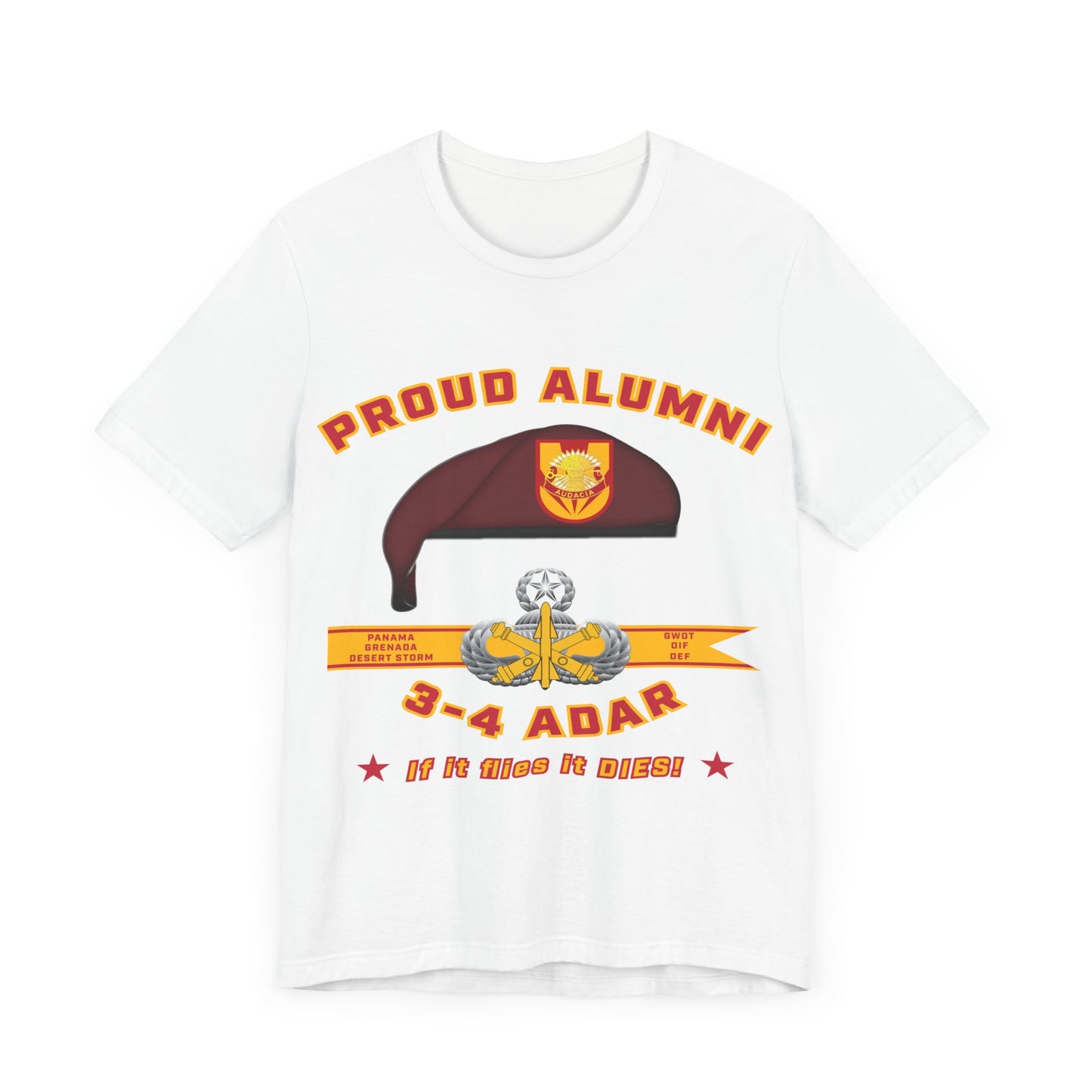 3-4 ADAR T-shirt Beret