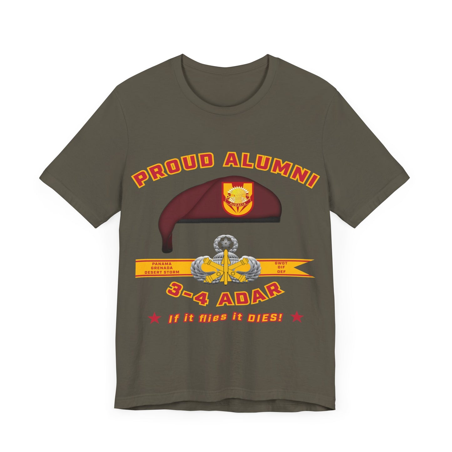 3-4 ADAR T-shirt Beret